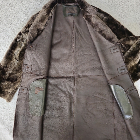 Prada mens 100% leather coat jacket - Picture 7 of 14